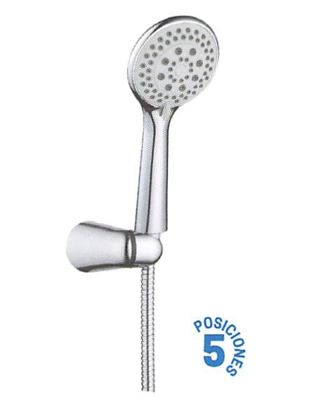 Telefono De Ducha AQUA 5.0 Con Soporte Y Flexo - KÄLLA