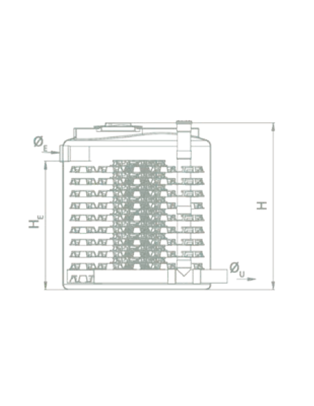 Filtro Percolador Aerobio PACKAGE RIUVERT