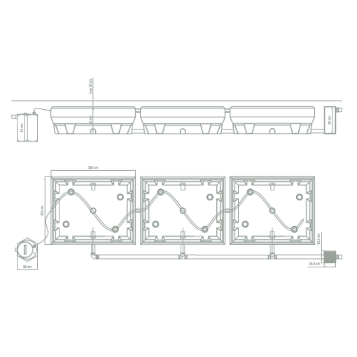 Sistema De Vasos Absorventes COUNTRY PLUS RIUVERT
