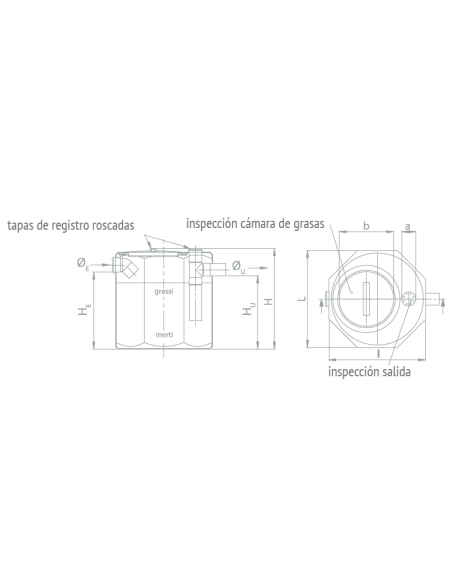 Separador De Grasas GSI RIUVERT