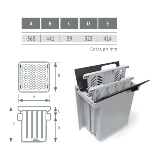 Interceptor De Solidos SI RIUVERT