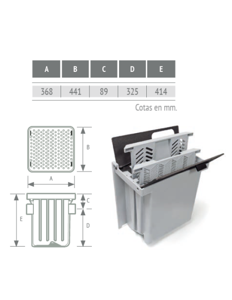 Interceptor De Solidos SI RIUVERT
