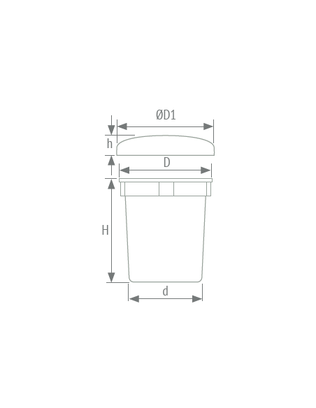 Deposito Conico APQ-6 RIUVERT