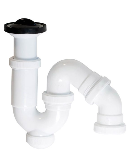 Sifon Curvo Ext.Or.Val.Fregad. 1 1/2-70 - IBIDE