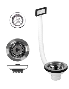 Valvula Cesta Fregadero Rebosa 1 1/2-113 - IBIDE