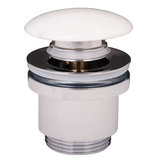 V.Click-Clack 1 1/4" Tap Ceramica Blanco - IBIDE