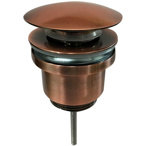 Val.Click-Clack 1 1/4" Croma.Bronze Rojo - IBIDE