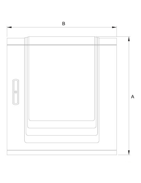 ARMARIO DE POLIÉSTER PARA ALOJAMIENTO DE CONTADORES WOLTMANN