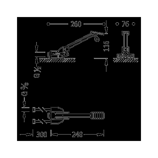 Grifo de pedal Mezclador. TRES