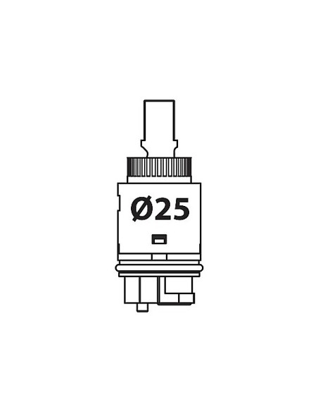 Cartucho Grifo Monomando Repuesto TRES Ref.: 9130190