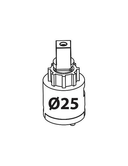 Cartucho Repuesto Monomando Ref.: 910719005 TRES