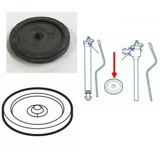 Kit G Membrana Mec Alim 29Dmx3Mm (3Unid) ROCA