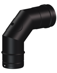 Codo de 90º Con Inspección DEKO PELLETS CLASSIC DINAK