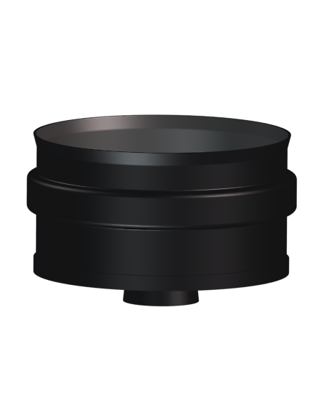 Colector Hollín Corto Con Desagüe DEKO PELLETS CLASSIC DINAK