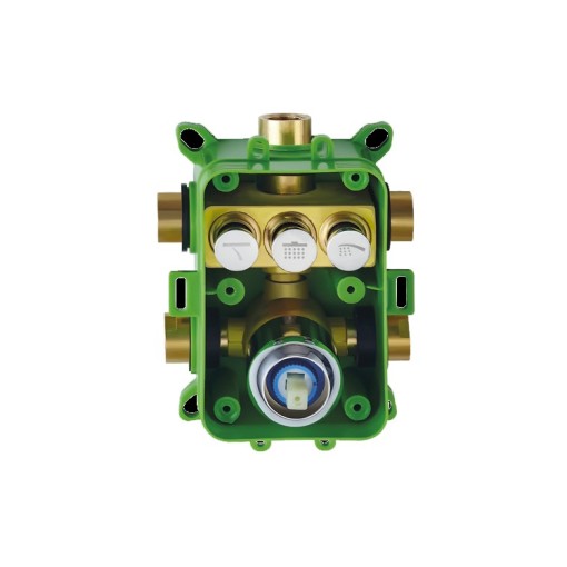 Grifería De Empotrar Monomando 3 Botones MALAGA