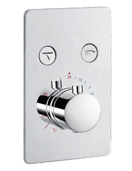 Grifería De Empotrar Termostática 2 Botones SEVILLA