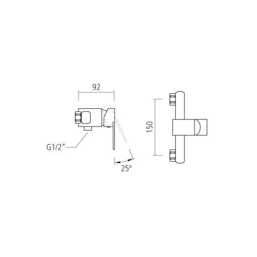 Conjunto Grifo Monomando Ducha BOSTON