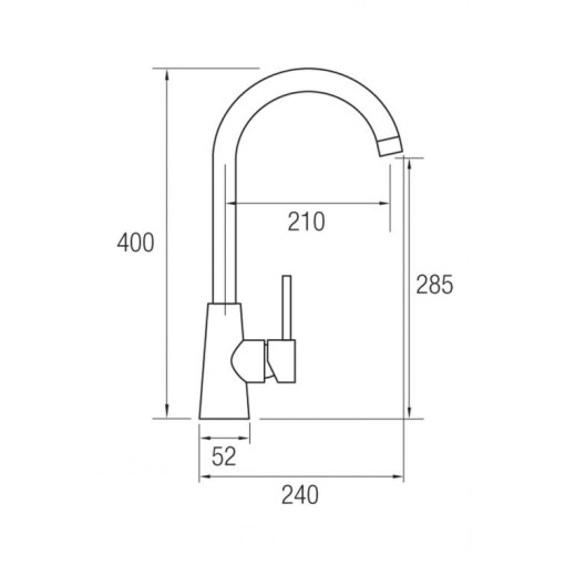 Grifo Monomando Para Cocina DALLAS