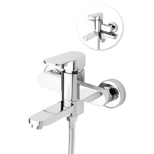 Conjunto Grifo Monomando Bañera DETROIT