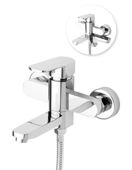 Conjunto Grifo Monomando Bañera DETROIT