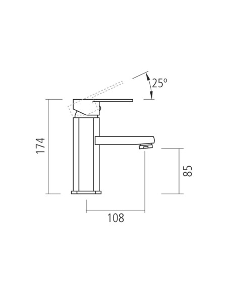 Conjunto Grifo Monomando Bañera DETROIT