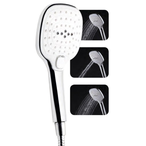 Mango Para Ducha Cuadrado ABS 