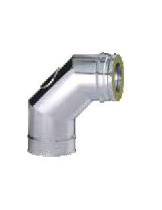 Codo De 87º Con Inspección DW PELLETS DINAK