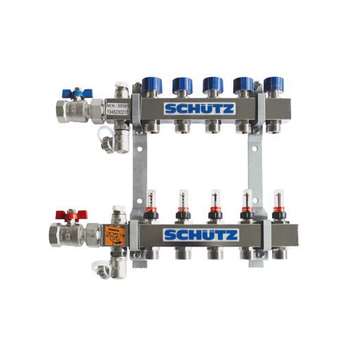 Colector Inox Confort 90-3 02C 170Mm SCHUTZ