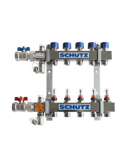 Colector Inox Confort 90-3 02C 170Mm SCHUTZ