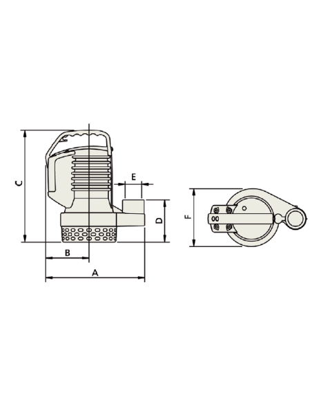 Electrobomba Sumergible Para Achique Drblue