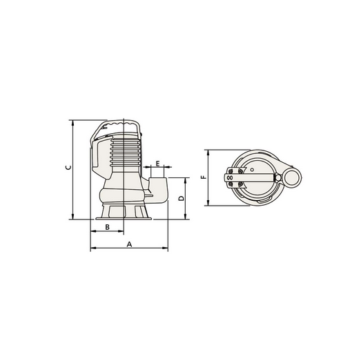 Electrobomba Sumergible Para Achique Dgbluepro