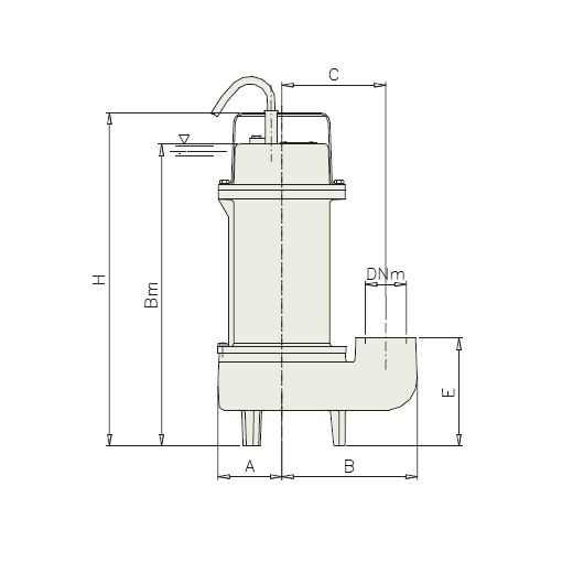 Electrobomba Sumergible Para Achique Dge