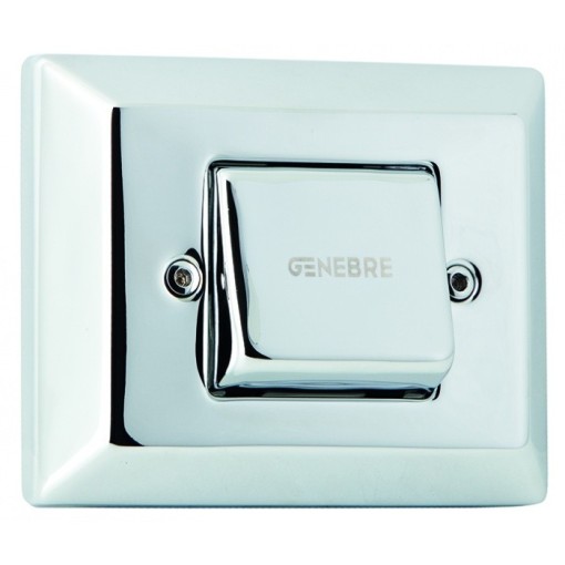 Kit Placa/Pulsador Tecla GENEBRE