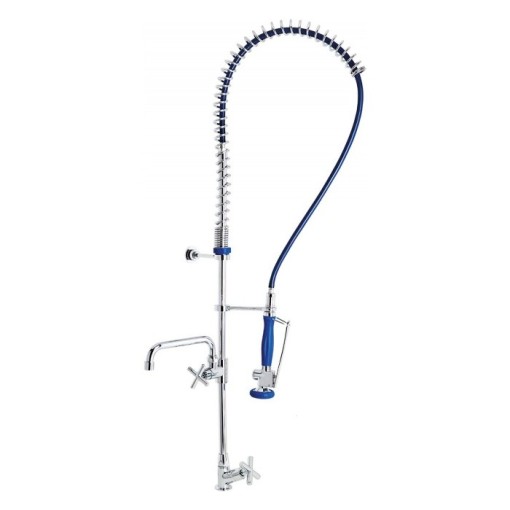Columna Alta Profesional Con Grifo Vertical Y Caño Giratorio GENEBRE