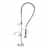 Professional high column with spout and mixer tap mixer wall GENEBRE
