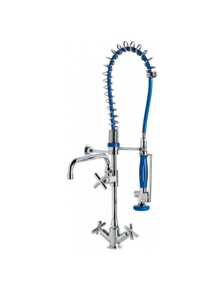 Columna Baja Profesional Con Grifo Mezclador Monobloc Y Caño Giratorio GENEBRE