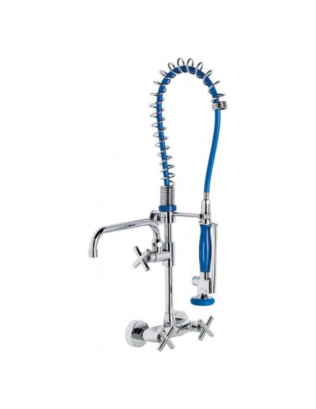 Columna Baja Profesional Con Caño Y Grifo Mezclador A Pared GENEBRE