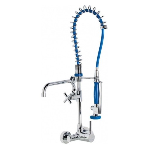 Columna Baja Profesional Con Caño Y Grifo Mezclador Monomando A Pared GENEBRE