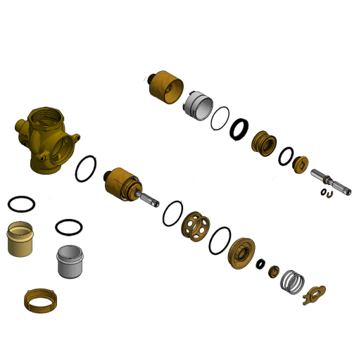 Cuerpo Flu-Max 11/2" GENEBRE