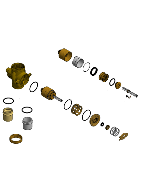 Válvula De Descarga para empotrar de 1 ½” GENEBRE