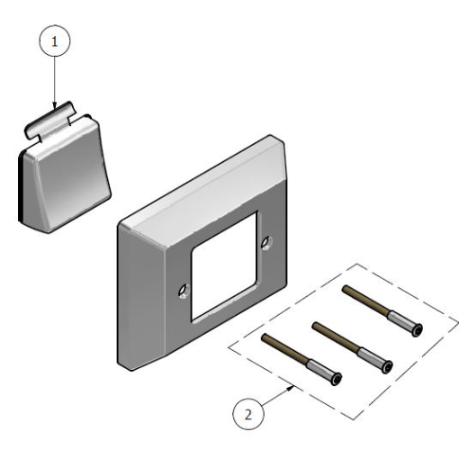 Juego De Pulsador Tecla y Embellecedor GENEBRE