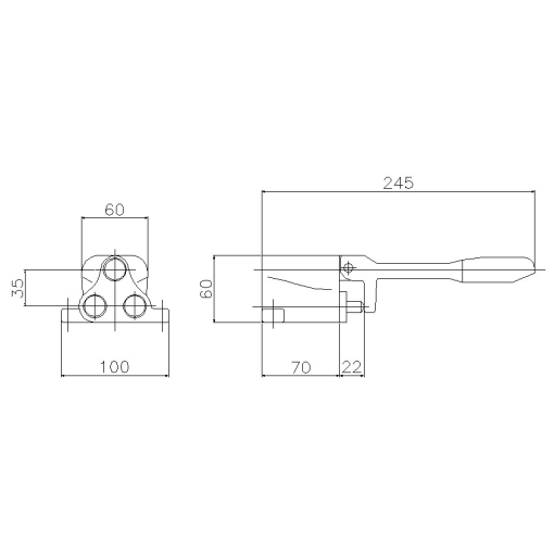 Grifo Horizontal De Doble Pedal GENEBRE