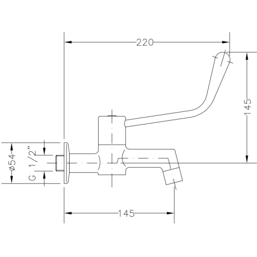 Grifo Medical Frontal 1/2"     GENEBRE