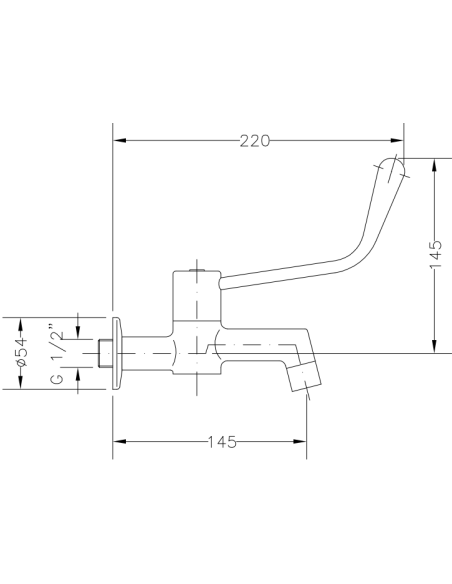 Grifo Medical Frontal 1/2"     GENEBRE