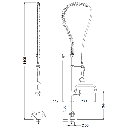 C. Prelavado Alta C/Mon. Y Mez GENEBRE