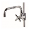 Professional high column with spout and mixer tap mixer wall GENEBRE
