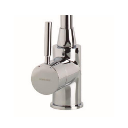 Columna Baja Profesional Con Grifo Mezclador Monomando Y Caño Giratorio GENEBRE