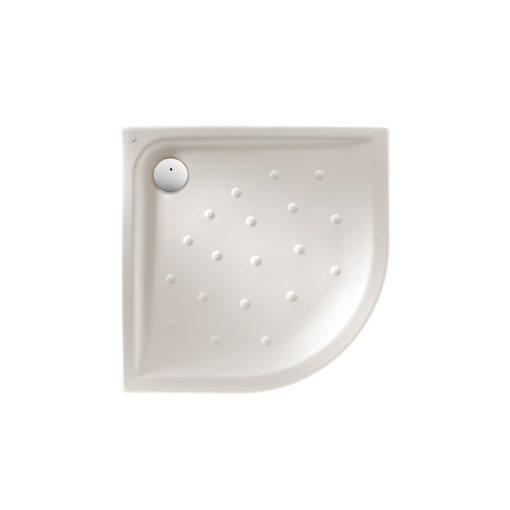 Pl Dch Malta 90X90R Ext Blanco ROCA