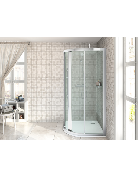 Plato De Ducha Angular De Porcelana Malta ROCA