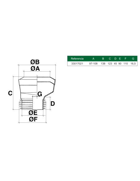 Mk07 Mang.Elast.Excentrico 90 RIUVERT